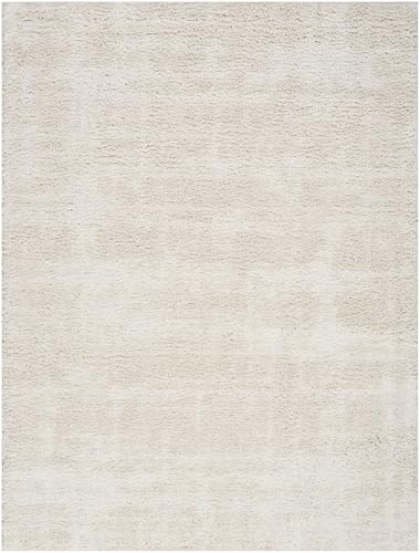 Tapete Modern Shag Beige Marino 84 in x 63 in miniatura 3