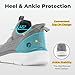 FitVille Wide Slip on Shoes for Men Foot Pain Relief Hands Free Mens Walking Sneakers for Swollen Feet-Stepease V2 (8.5 Wide, Tempest Shadow)