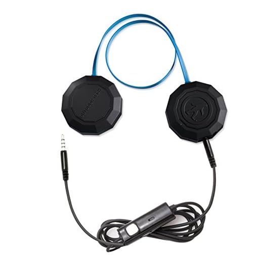 Outdoor Tech OT0042 Wired Chips - Universal Helmet Audio System (Black)