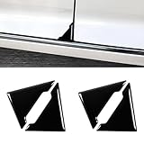 KUQUTIDY Car Door Edge Guards Door Edge Protector, Anti-Collision Car Door Corner Protector Sticker, Self-Adhesive Door Entry Guard Automotive Decorative Accessories for Car Truck SUV (Black)