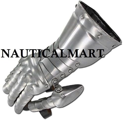 NauticalMart Medieval Knight Gauntlets Functional Steel Armor