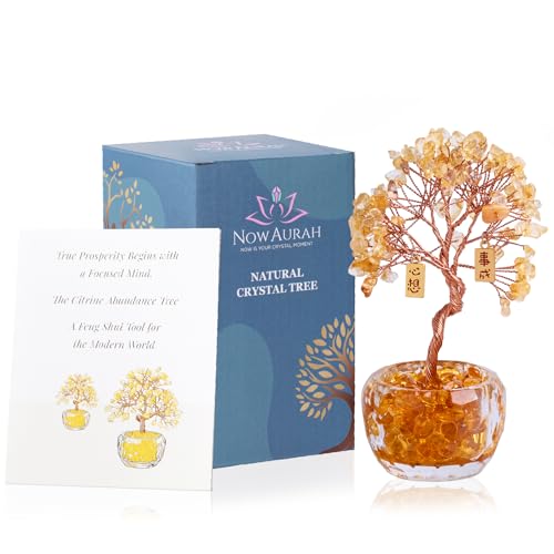 Now Aurah Citrine Crystal Ornament...