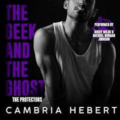 Diseño de la portada del título The Geek and the Ghost