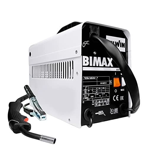 TELWIN 821077 Bimax 120 Automatic Soldadora de hilo Flux No Gas, 60-90 A