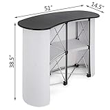 Stabiler Rahmen aus Aluminiumlegierung, lackierte Holzplatte für Langlebigkeit.