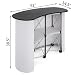 Bisujerro 130 X 40 cm Mostrador de Recepción Mesa de Mostrador Portátil...