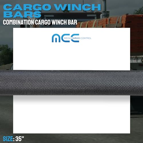Mega Cargo Control A11818P 35 Inch Black Combination Winch Bar thumb #3