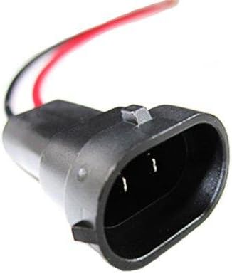 Miniatura 2 de x xotic tech H11 H8 880 881 Adaptador macho Adaptador de arnés de cableado Adaptador de conector de cable para luz de conducción automotriz, luz