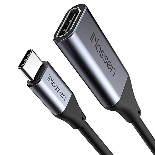 HDMI Cable 0.6 ft HDMI 2.0 (4K@60 Hz) - [High Speed, Gold-Plated] iNassen HDMI to HDMI Cord, Supports 4K, UHD, FHD, 3D, Ethernet, Audio Return Channel for Fire TV/Apple TV/HDTV/Xbox/PS4/PS3?Black?