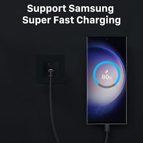 Image of MX USB-C + USB-C 65W PD GaN Charger - High-Power 45x45 mm Modular Charging Socket | Fast Charging USB Adapter | Dual Port Power Module
