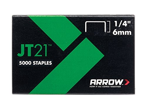 Agrafes 6 mm JT21 T27 Arrow boîte de 5 recharge agrafeuse Arrjt2114