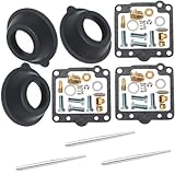 yamaha xs 750 se cafe racer Este kit de reconstrucción de carburador todo en uno incluye diafragma de émbolo y junta de válvula de aguja, ideal for restaurar un flujo de combustible suave.