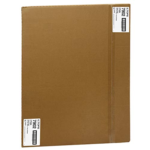 TOPS Standard Easel Pads, 3-Hole Punched, 27 x 34 Inch, 1" Grid, White, 50 Sheets/Pad, Carton of 2 Pads (7902) - Thumbnail 6