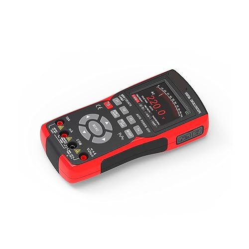 2In1 デジタル オシロスコープ マルチメータ リアルタイム サンプリング レート 48MSa/s 真の実効値テスター 2.8 インチ スクリーン,長寿命