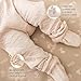 Burt's Bees Baby Baby Organic Cotton Infant Slipper Shoes Sock, Quilted Pastel Pink, 0 3 Months Unisex