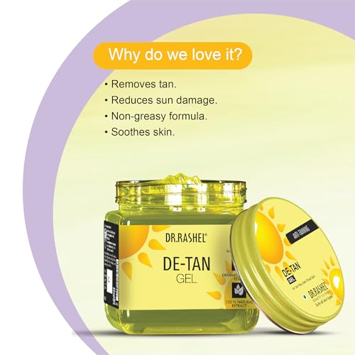 Image of DR.RASHEL De-Tan Gel For Face & Body For Normal Skin (380 Ml)