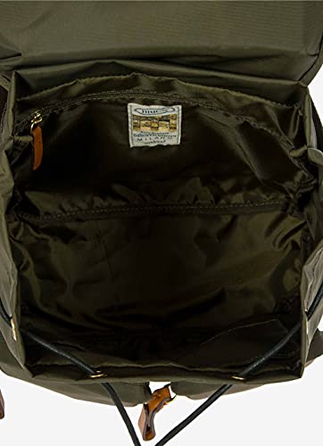 Bric's X-Travel Piccolo City Backpack - 10 Inch - Cute Designer Backpack For Women And Men Olive- #TOP3