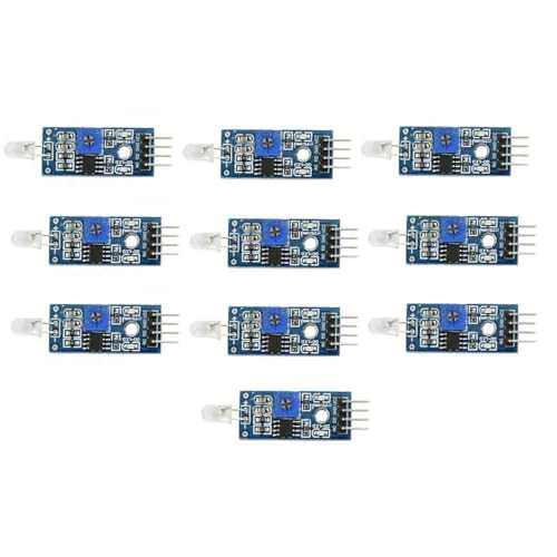 10 unidades LM393 fotoresistor sensor fotodiodo módulos fotométricos detección de luz