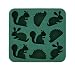 Kikkerland Woodlands Ice Tray, Green