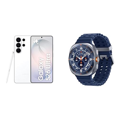 Samsung Galaxy S26 Ultra 1TB �z���C�g+Galaxy Watch Ultra 2025 �`�^�j�E���u���[
