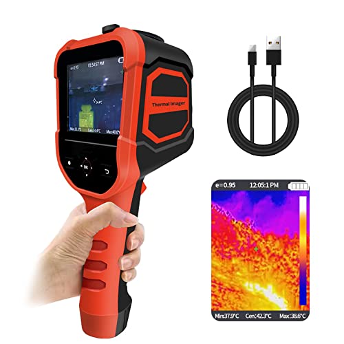 Image of BTMETER Thermal Imaging Camera Gun, Infrared Temperature Imager 300,000 Pixels with 220 x 160 IR Resolution 6G Image Storage Measure Temp -4F~626F