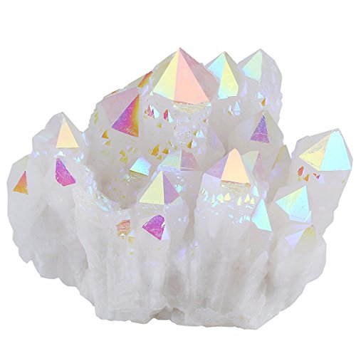 Cristal de Roche Quartz Cluster Angel Aura mookaitedecor Pierre Specimen Naturel 100-200g