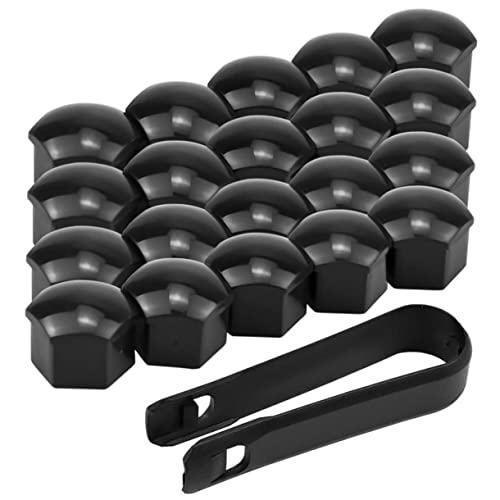 TINEASUR Lug Nut Covers Cubiertas de Tuerca para Protección y Decoración de Pernos de Rueda para Coche miniatura 6