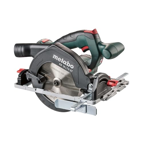 Metabo Akku-Handkreissäge KS 18 LTX 57 – 601857890 – 18 V – Universalsäge im Karton – Für den universellen Einsatz – Ohne Akku und Ladegerät