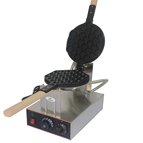 puff maker - Ridgeyard 1400W 110V Electric Non-stick Egg Cake Oven Puff Bread Maker Stainless Steel Commercial Waffle Bake Machine