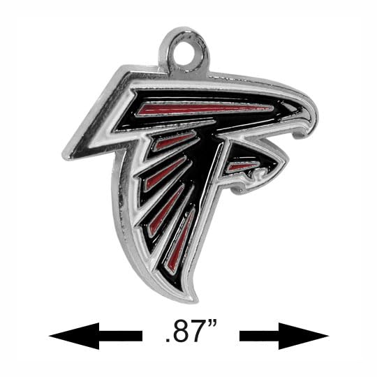 Image of NFL 2-Inch Hoop Earrings