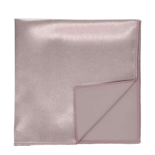 Image of tiemart Solid Color Pocket Squares for Men | For Suits, Perfect for Wedding Parties, 12 x 12 inch / 30 x 30 cm