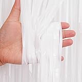 GSHLLO Metallic-Lametta-Vorhänge, Geburtstags-Folie, Fransenvorhänge...