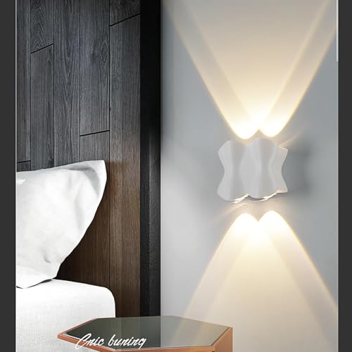 Aplique de pared LED blanco cálido para iluminar el salón 4