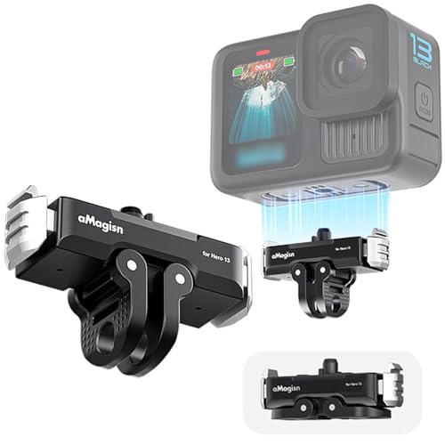 Honbobo GoPro Hero 13 Black�Ή� ���C�}�E���g �}�O�l�b�g�X�^���h �N�C�b�N�����[�X �X�^���h