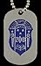 Zeta Phi Beta Double Sided Dog Tag