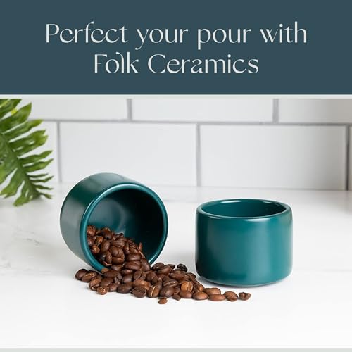 Folk Ceramics LEONARD Ceramic Espresso Cups thumb #6