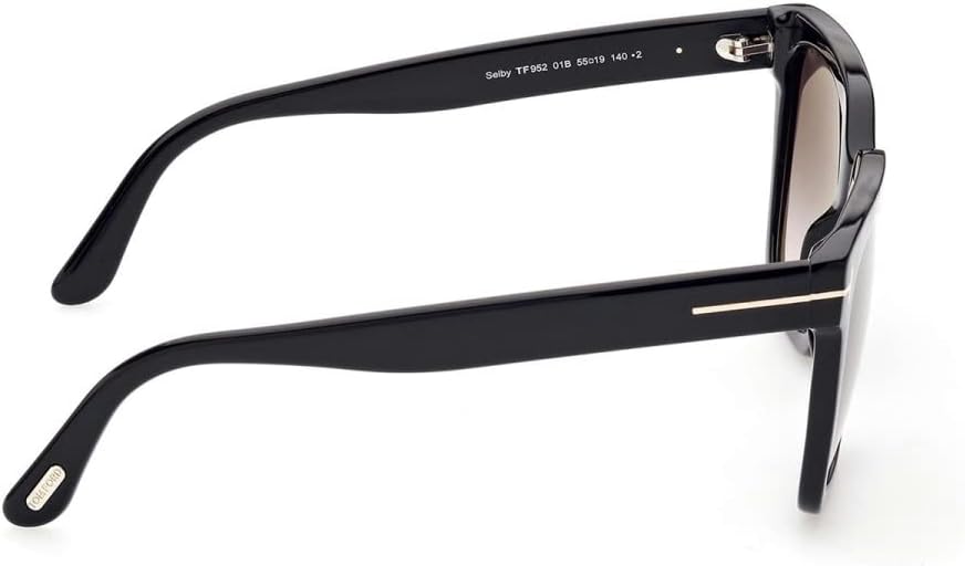 Tom Ford SELBY FT 0952 Black/Grey Shaded 55/19/140 women Sunglasses - Image 6