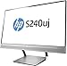 HP EliteDisplay 23.8-Inch Screen LED-Lit Monitor Silver (T7B66A8#ABA)