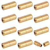 Ampia applicazione:le nostre fibbie a spirale sono particolarmente adatte per braccialetti fai da te, collane, cavigliere, o accessori intrecciati, restauro gioielli, eccetera. Possono essere utilizzati insieme alle corde di cuoio, catene di metallo, e fili intrecciati