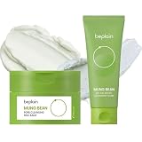 【日本公式】緑豆 洗顔フォーム160ml & ミルクバーム100ml beplain ビープレーン セット組 MUNG BEAN PORE CLEANSING SET