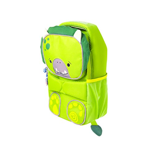 Trunki Toddler Backpack | High Visibility Children’s Nursery Bag for Pre-school or Kindergarten and Kids Rucksack | ToddlePak Backpack Dudley Dinosaur (Green) - Image 2
