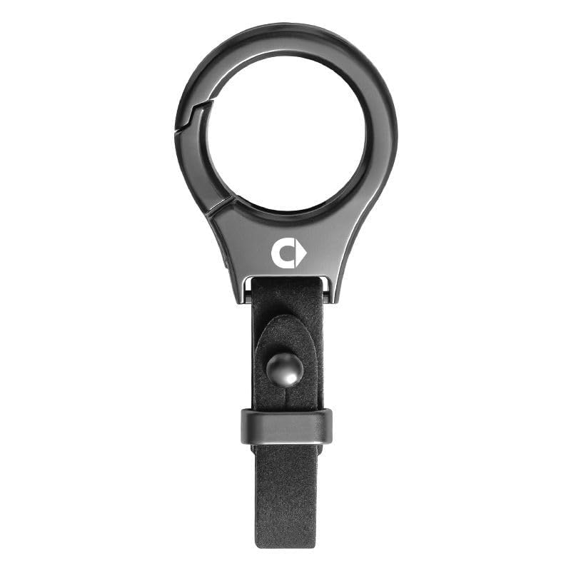 R-timer Porta Chiavi Auto per Smart 453 Fortwo Forfour Smart 453, MoschettonePortachiavi Keychain Anti Regali Multifunzione Accessori Auto Regalo per Uomini e Donne,Black