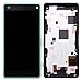 HONGYAN LCD Screen Cell Phone LCD Screen and Digitizer Full Assembly with Frame for Sony Xperia Z3 Mini Compact (Color : White)