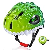 DOJASOHILMI Toddler/Kids Bike Helmet for Boys Girls Adjustable Kids Helmet 3D Lightweight Ventilation and Multi-Sports Scooter Cycling Roller Balance Bike