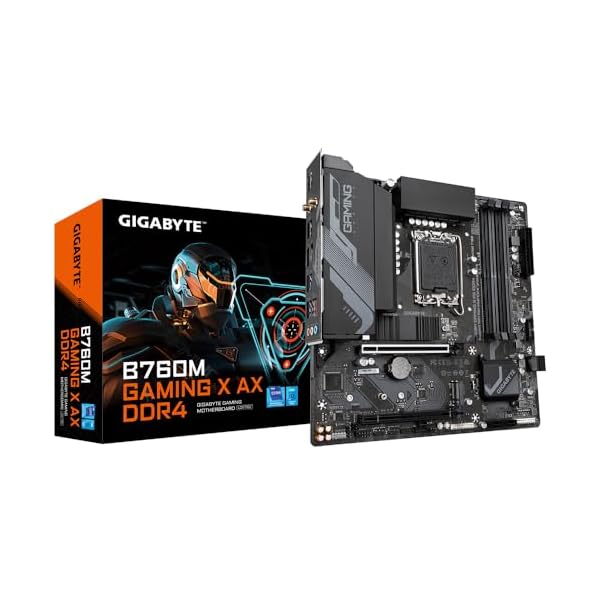 GIGABYTE B760M GAMING X AX DDR4 VRM digital de 8+1+1 fases