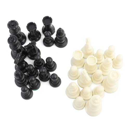 32 Piezas para Juego de Ajedrez Piezas Grandes 77mm miniatura 6