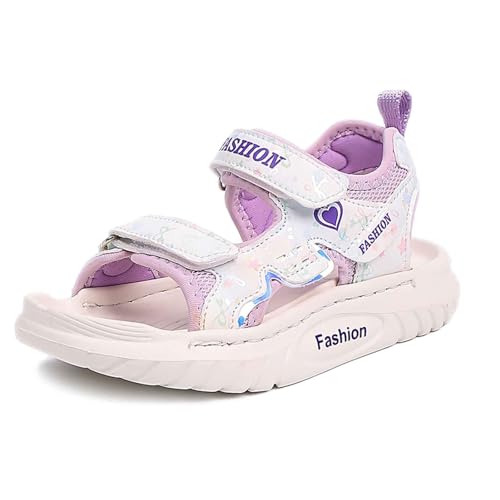 Sandalias para niñas para actividades diarias informales al aire libre, diseño robusto que combina comodidad con estilo, zapatos de verano ideales para niños y niñas de cuatro a años, perfectas para