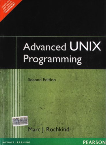 Advanced Unix Programming 8131717054 Book Cover
