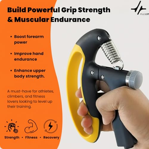 Image of Pulseit Hand Griper (Yellow, Professional)