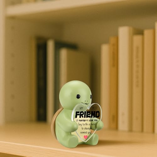 Figura Decorativa de Tortuga Mini con Corazón miniatura 5